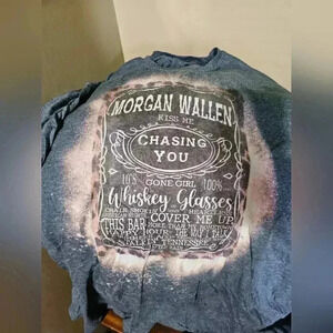 Plus Size Morgan Wallen Bleached Graphic Tee